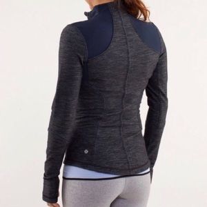 LuLulemon Forme Jacket Slub Denim Inkwell NWOT